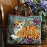 Bolsa Artesanal - Gato Marrón
