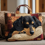 Bolsa Artesanal - Perro Salchicha