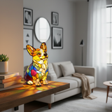 Lámpara Corgi Feliz