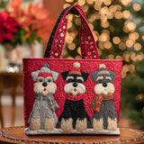 Bolsa Artesanal - Trío de Schnauzers