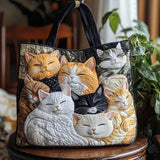 Bolsa Artesanal - Gatitos Durmientes