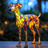 Lámpara de Vidrio Inspirada en Whippet