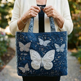 Bolsa Artesanal - Mariposa Plateada