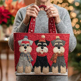 Bolsa Artesanal - Trío de Schnauzers